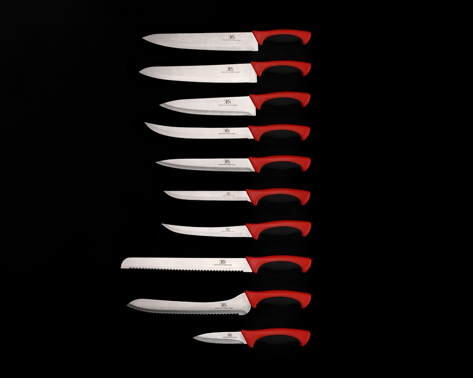 Clean Cut Kitchen Knives Collection